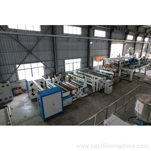 High Safety Level Extrusion Stretch Wrap Film Machine